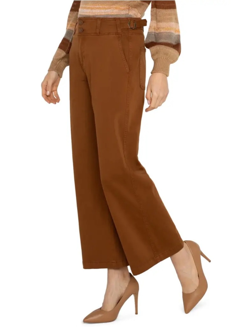 🤎 Liverpool High Rise Wide Leg Pants – Jasper Brown  12/31 🤎